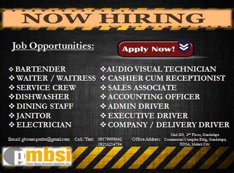 job hiring in pasay|Latest Hiring Job Openings in Pasay .
